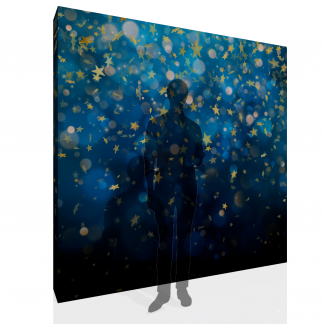 Blue & Yellow Confetti