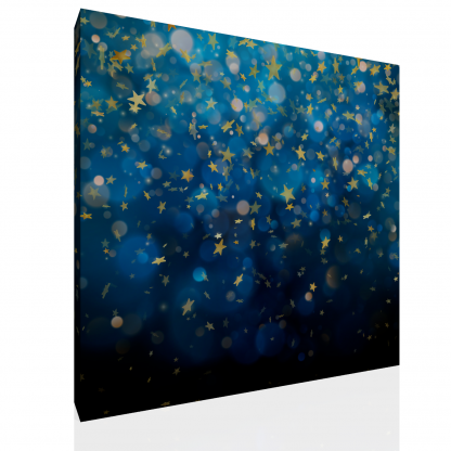 Full Stand and Blue & Yellow Confetti Backdrop - Image 4