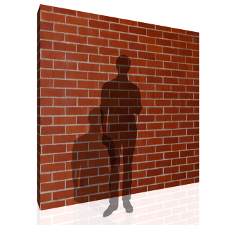 Modern Brick Wall Backdrop