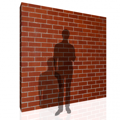 Modern Brick Wall Backdrop