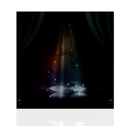 Darkened Stage Backdrop - Image 3