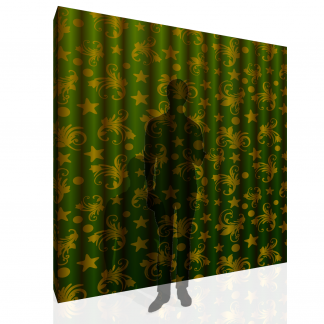 Green Moon and Start Curtain