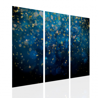 Blue & Yellow Confetti Multibanner Backdrop - Image 4