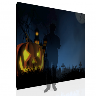 Creepy Halloween Pumpkin / Jack O Lantern