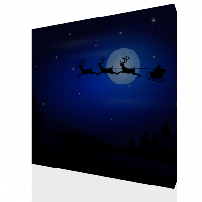 Santa Sleigh / Christmas Night - Image 2