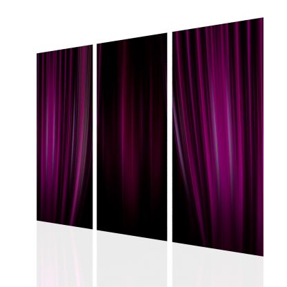 Purple Curtains Multibanner Backdrop - Image 2
