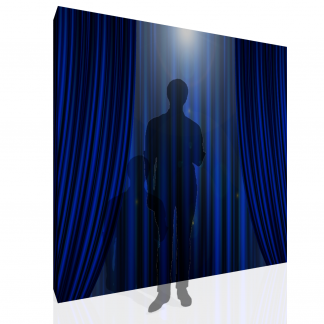 Blue Curtains